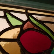 Leaded light rebuild exposed