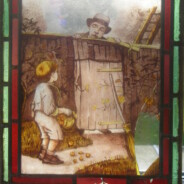 Solopark stained glass arrives