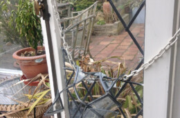 French Resistance – leaded glass window repair